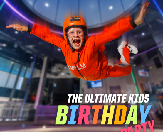 iFLY Gold Coast: Save $15 off Kids Party Packages!*